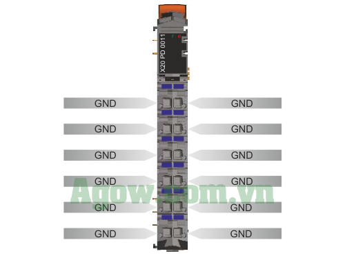 Module Phân Phối Nguồn X20PD0011
